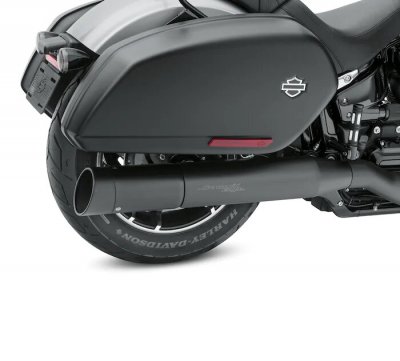 Screamin' Eagle Street Cannon Muffler Black - FLSB