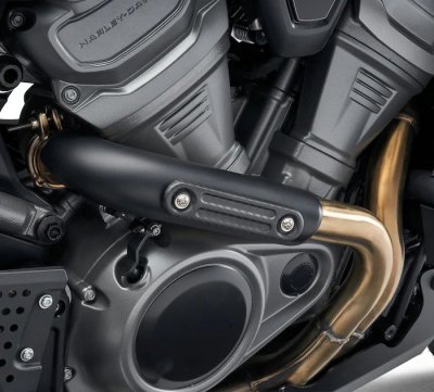Screamin Eagle® Exhaust Shield Insert - Carbon Fiber