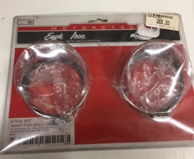 SPORT TURN SIGNAL VISORS