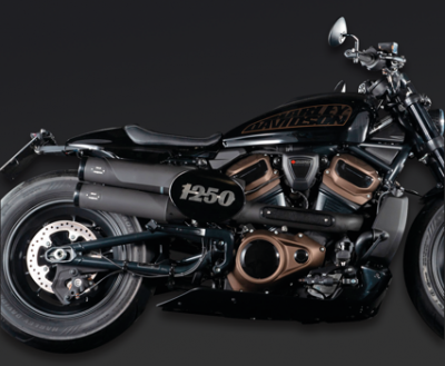 MCJ exhaust system for RH1250S Sportster S 2021-2024