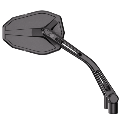 HIGHSIDER pro Handlebar Mirror Victory-Slim Black (Pair)