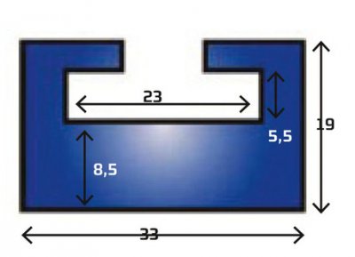 Sno-X Slides Polaris 167cm Grafit
