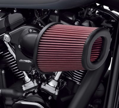 Screamin' Eagle Heavy Breather Extreme Air Cleaner - Black