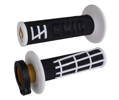 Emig 2.0 Lock-On Grips Black/White