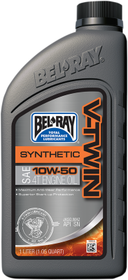 Bel-Ray Syntetisk Motorolja V-Twin 10W-50 1L