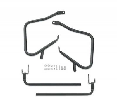 HD Gloss Black Rear Saddlebag Guards