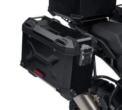 Pan America™ Aluminum Side Cases - Black