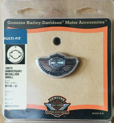 100TH ANNIVERSARY MEDALLION SMALL