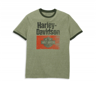 Men's Heritage Sign Graphic Novelty Ringer Tee Part