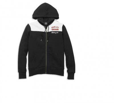 Women's Iconic Colorblock Zip Front Hoodie