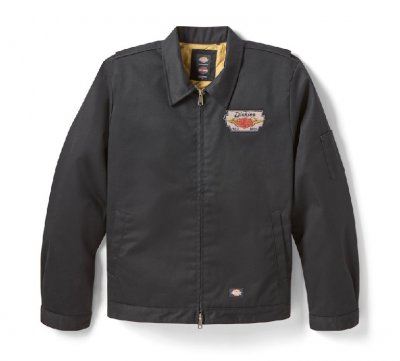 Dickies x H-D Quilted Lined Eisenhower Jacket - Black