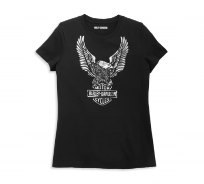 Women's Upswept Eagle Graphic Tee
