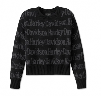 Women's Harley-Davidson Repeat Print Sweater