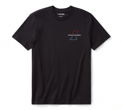 H-D Tee-knit, black