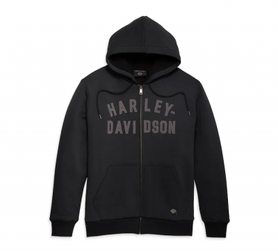 Men's Midwest Staple Zip-Up Hoodie - Black Beauty