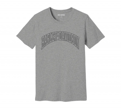 Men's Harley-Davidson Tee - Medium Heather Grey