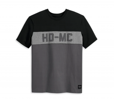Men's HD-MC Colorblock Tee - Colorblocked - Black Beauty