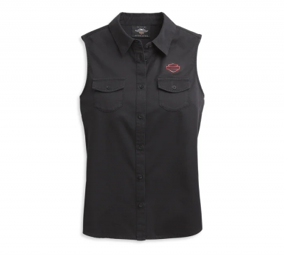 Women's Rose Graphic Sleeveless Shirt