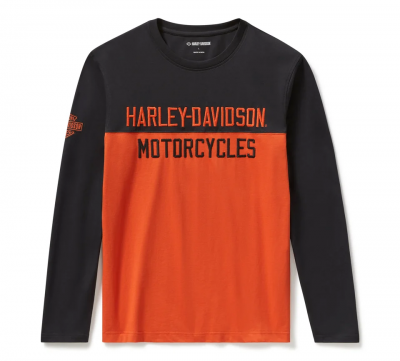 Men's Essential Colorblock Long Sleeve Top