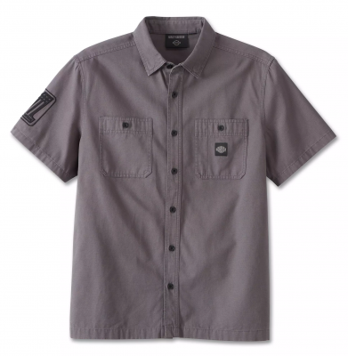Harley-Davidson Canvas Shirt Forever Harley grey