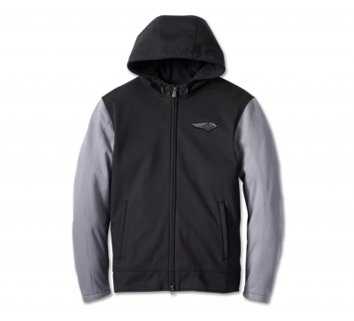 Men's 120th Anniversary Deflector Riding Fleece - Black & Quiet Shade