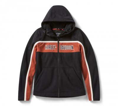 Women's H-D Trenton Deflector 2.0 Hooded Riding Fleece Women's H-D Trenton Deflector 2.0 Hooded Riding Fleece Women's H-D Tren