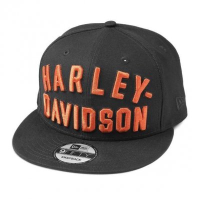 Harley-Davidson® Men's Embroidered Arched Graphic 9fifty Adjustable Cap