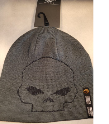HARLEY-DAVIDSON®HAT KNIT REVERSIBLE SKULL