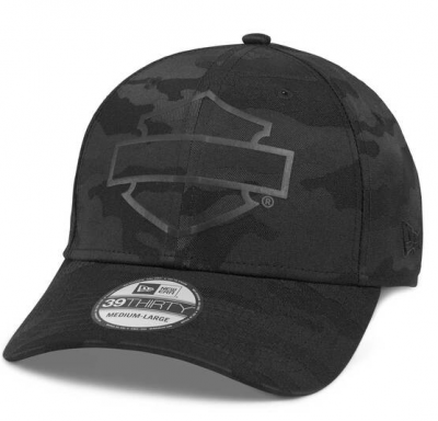 Harley-Davidson® Men's Tonal Camo Bar & Shield 39THIRTY Baseball Cap