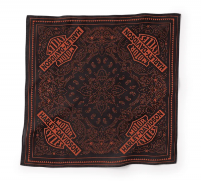 Bar & Shield Classic Bandana - Harley Black