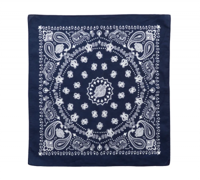 American Heritage Bandana-BLÅ