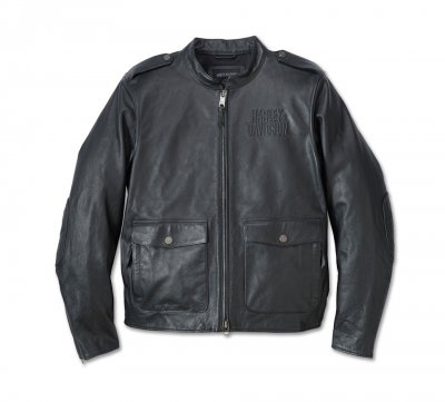 H-D Captains Leather Jacket