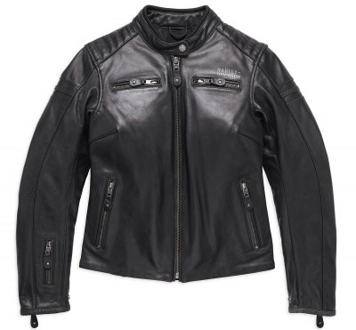 #1 SKULL LEATHER JACKET - DAM