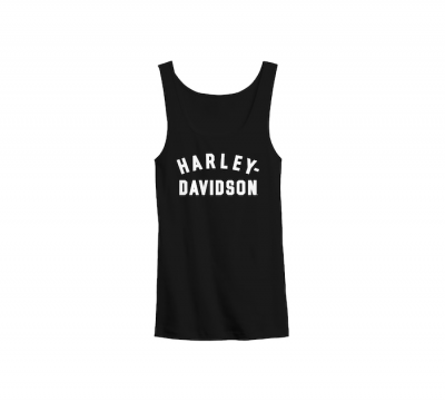 Women's Ultra Classic Racer Font Tank - Black Beauty