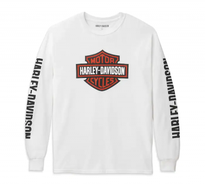Men's Bar & Shield Long Sleeve Graphic Tee