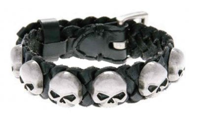 LÄDER ARMBAND MUERTO