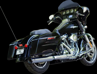 Muffler Swindler 2:1 Chrome 4" - Touring