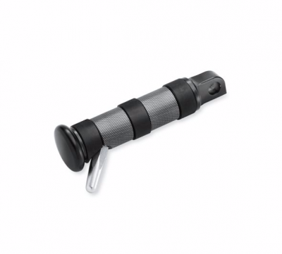 DIAMOND BLACK FOOTPEGS WITH WEAR PEG