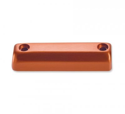Dominion Large Brake Pedal Trim Piece Orange