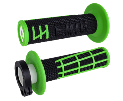 Emig 2.0 Lock-On Grips Black/Green
