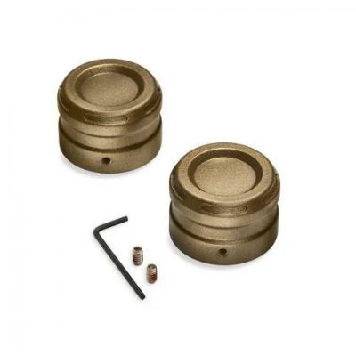 Dominion Collection Rear Axle Nut Covers - Bronze