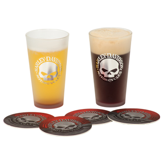 HD SKULL PINT GLAS SET