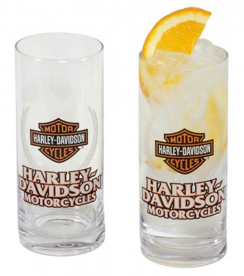 HD Bar & Shield Highball Glass Set