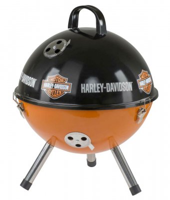 Harley-Davidson® Bar & Shield Logo Portable Charcoal Grill