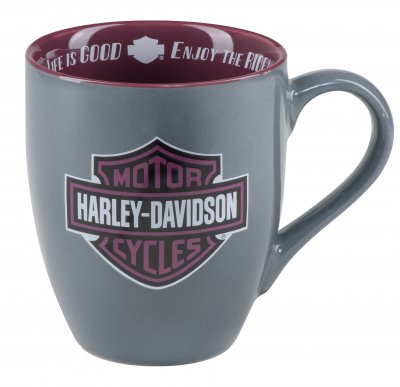 HD MUGG B&S ENJOY GRÅ