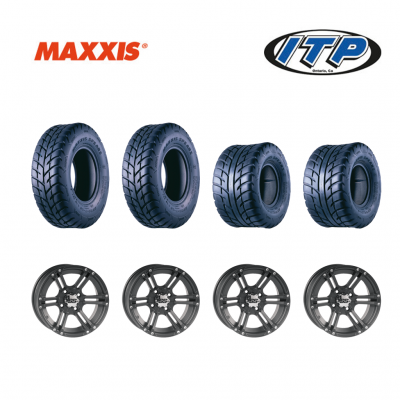 Maxxis Spearz 25" Däck på ITP SS212 Aluminiumfälg