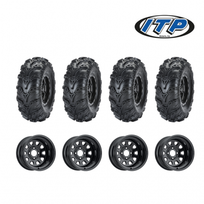 ITP Mud Lite II 25" Däck på ITP Delta Stålfälg