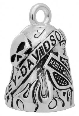 RIDE BELL Harley-Davidson® 'Class Of It's Own' Skull/Bar & Shield
