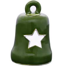 RIDE BELL Harley-Davidson® Green & White Army Star