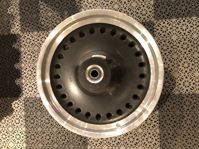 17 x 3.5 Front Rim (Hole) Black